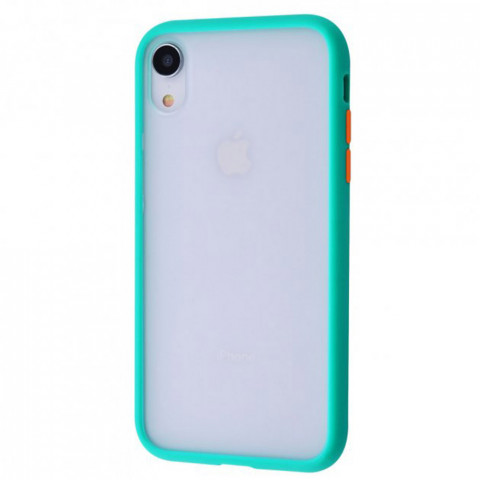 Чехол Shadow Matte на iPhone Xr Spearmint/Orange